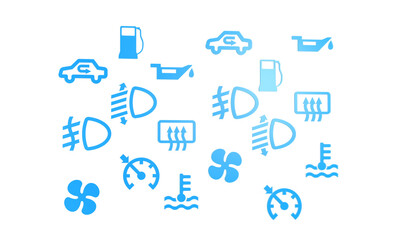 car sign symbol repair 3d