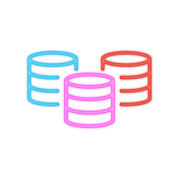 Database Neon Icon