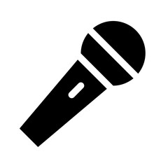 Mic icon. voice sign. microphone symbol. vector illustration