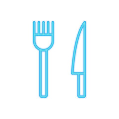 food neon icon