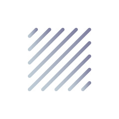 Selected area flat gradient color ui icon. Rectangular portion of image. Photo and video editor. Simple filled pictogram. GUI, UX design for mobile application. Vector isolated RGB illustration