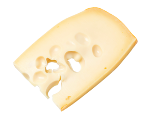 cheese  isolated on white