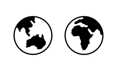 World map vector. Worldmap sign and symbol. Globe icon