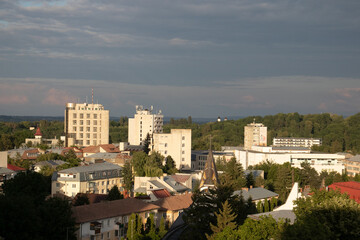 Fototapeta premium Suceava city, urban scenes and architecture