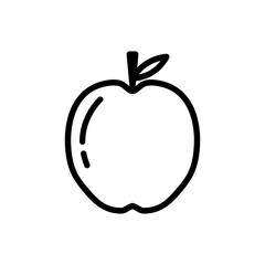 apple icon vector illustration logo template for many purpose. Isolated on white background.
