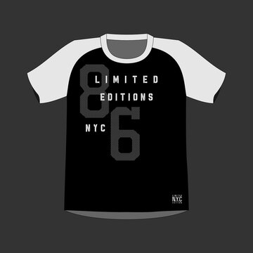 new york city stylish t-shirt and apparel abstract design. Vector print, typography, poster. Global swatches.	
