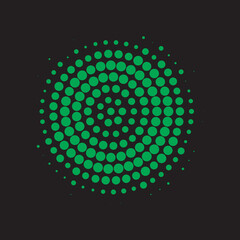 Green Halftone Backdrop. Abstract Backdrop. Texture Backdrop. Dot Element. Circle Modern. Gradient Logo. Graphic Illustration. Effect Shape. Design Dots.