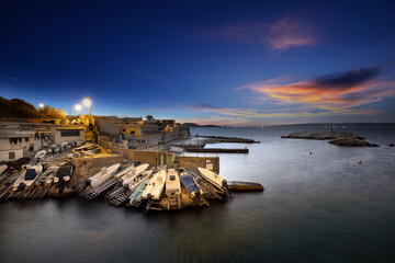 Marseille , France - Coucher de Soleil Malmousque