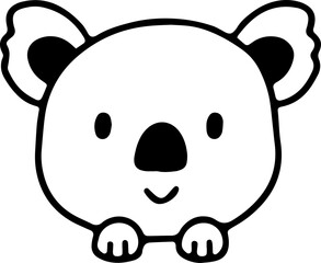 cupcake,handrawn doodle line art