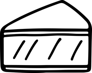 pizza,handrawn doodle line art