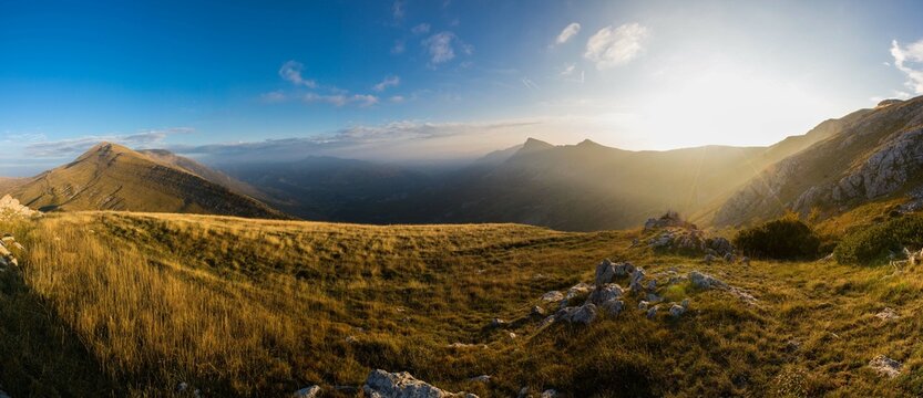Rougon , France - Panoramique Haut Verdon 