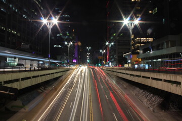 Fototapeta na wymiar Paulista Avenue
