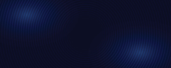 Obraz premium Hi-tech technology pattern, blue background vector Stylish Black, Technology Wallpaper