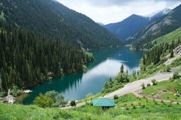 Lake in the mountains