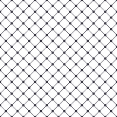 Rhombus and dots seamless pattern. Abstract geometric background.