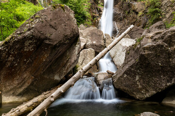 Kalmtaler oder Passeirer Wasserfall bei Sankt Martin, Passeiertal, Südtirol