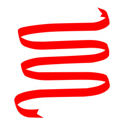 Ribbon elements vector