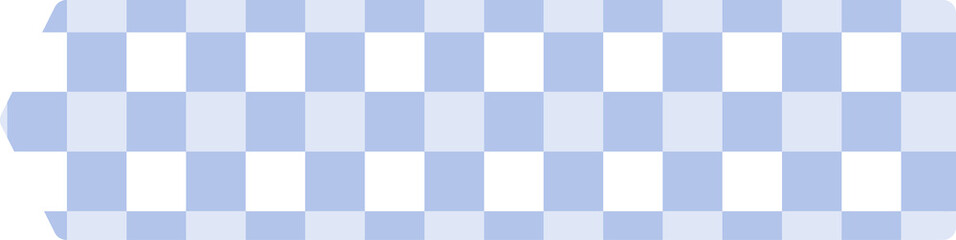 cute aesthetic checkers planner banner tag label masking tape decoration