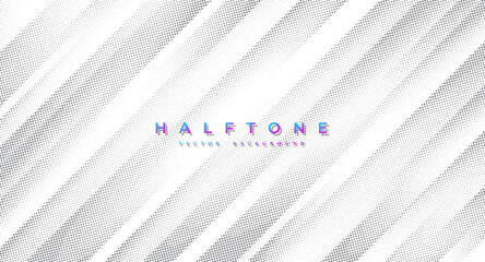 Grey Abstract background diagonal lines and dots and layer element vector background.