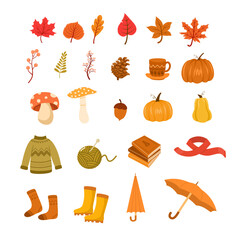thanksgiving icon set