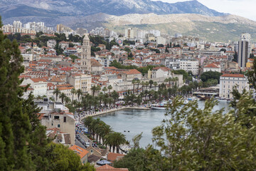 Fototapeta na wymiar Split die Hafenstadt