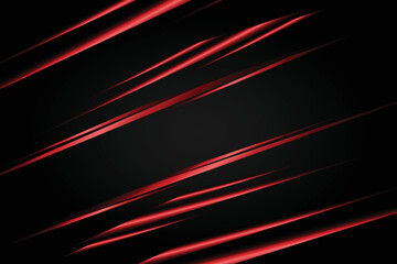 Red Modern Abstract Background. Technology Wallpaper. Vector Illustration 