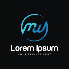 MW Letter Logo Design