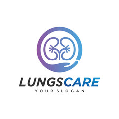 Lungs Care Logo Design