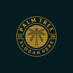 Palm Tree Logo Design
