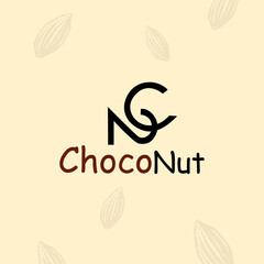 Vector chocolate logo. Chocolate logo, label, badge, sign, emblem. Logo for a cafe, workshop
