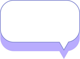 cute colorful speech bubbles, text box, conversation box, chat box decoration