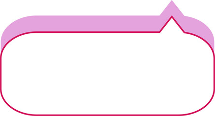 cute colorful speech bubbles, text box, conversation box, chat box decoration