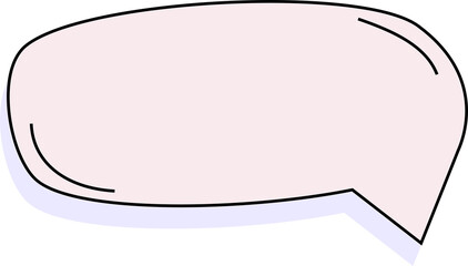 cute pastel chat box, speech bubbles, text box, conversation bubble, frame talk, speak balloon decoration