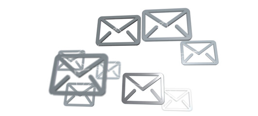 Network Communications with email symbol.