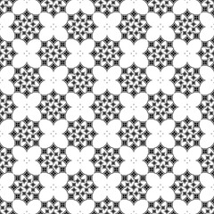 Seamless floor pattern created by several objects