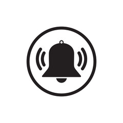 bell icon vector symbol illustration