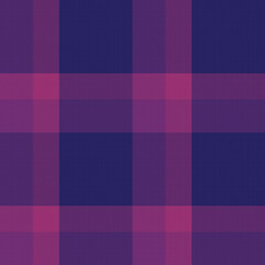Fototapeta premium Purple Minimal Plaid textured Seamless Pattern