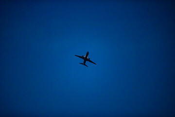 skyblue airplane