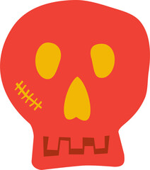 Halloween skull