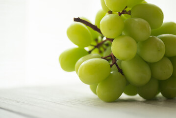 新鮮なシャインマスカット