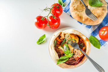 Chicago Pizza Pot Pie