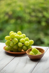 新鮮なシャインマスカット