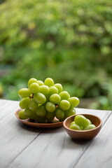 新鮮なマスカット
