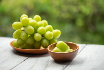 新鮮なマスカット
