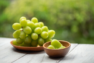 新鮮なマスカット
