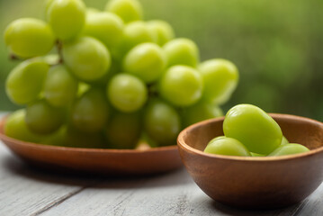 新鮮なマスカット
