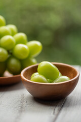 新鮮なマスカット
