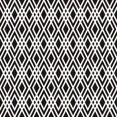 Vector Geometric Abstract Seamless Monochrome Pattern Texture Repeating Background