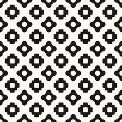 Vector Geometric Abstract Seamless Monochrome Pattern Texture Repeating Background
