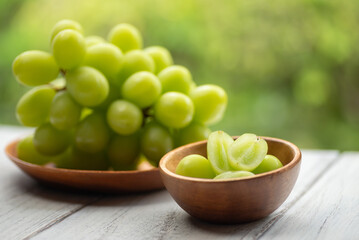 新鮮なマスカット
